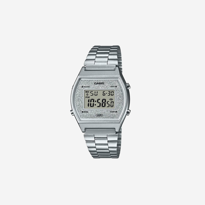 Casio B640WDG-7DF Digital Quartz Silver Stainless Steel Unisex Watch