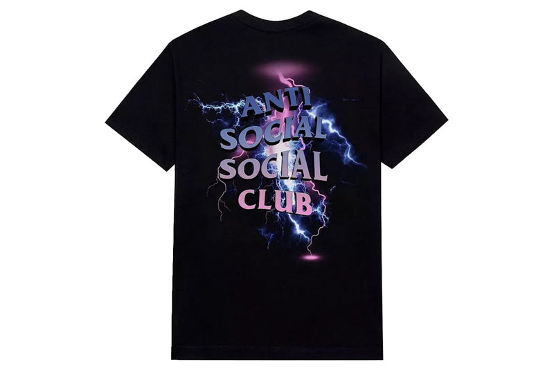 Anti Social Social Club Bolt From The Blue T-Shirt Black