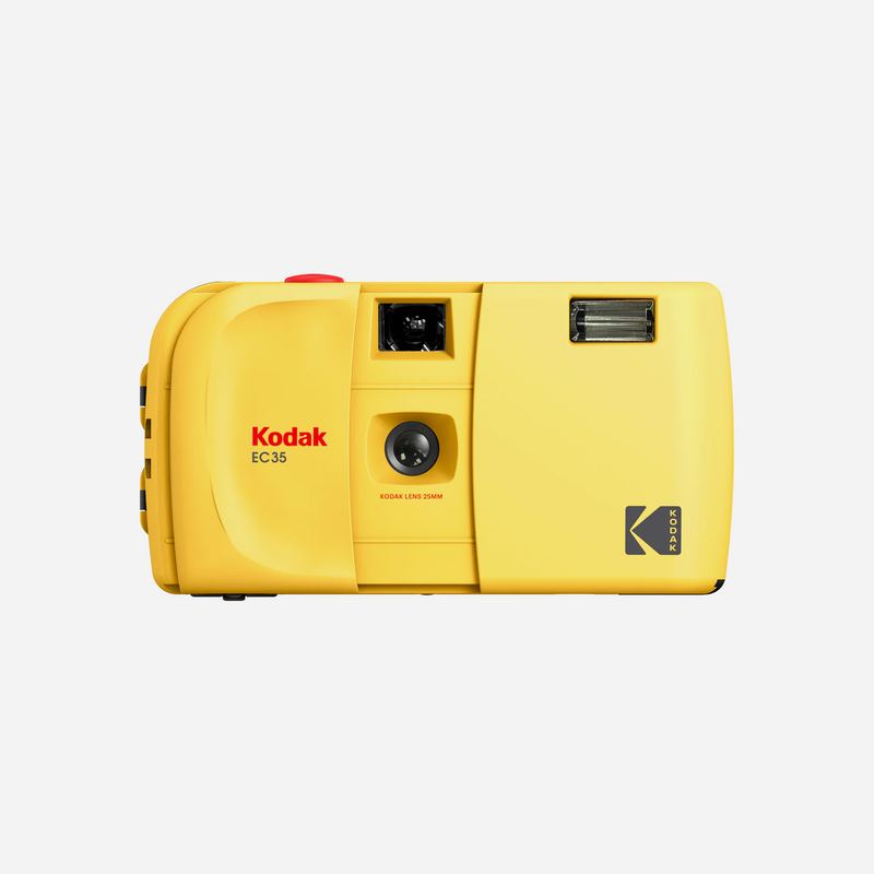 Kodak EC35 35mm Film Camera Butter Yellow