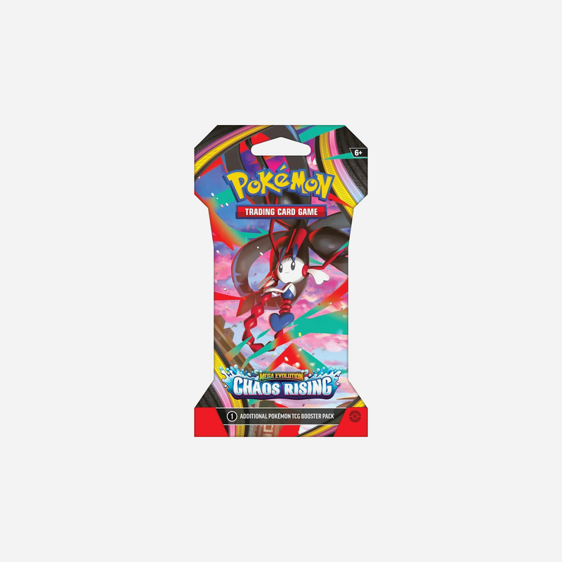 Pokemon TCG: Mega Evolution Chaos Rising Sleeved Booster Pack (ME04)