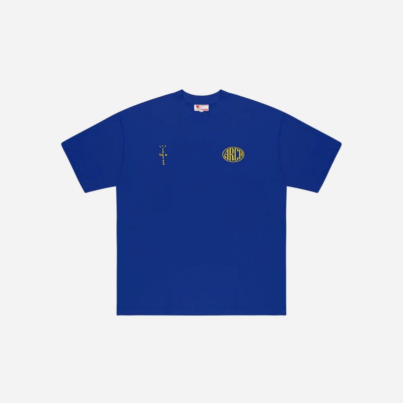 CJ x ARCH Cactus Skate T-Shirt Blue