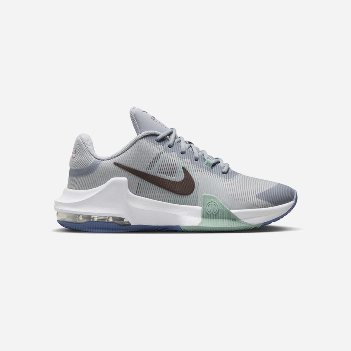 Nike Air Max Impact 4 Wolf Grey Burgundy Crush