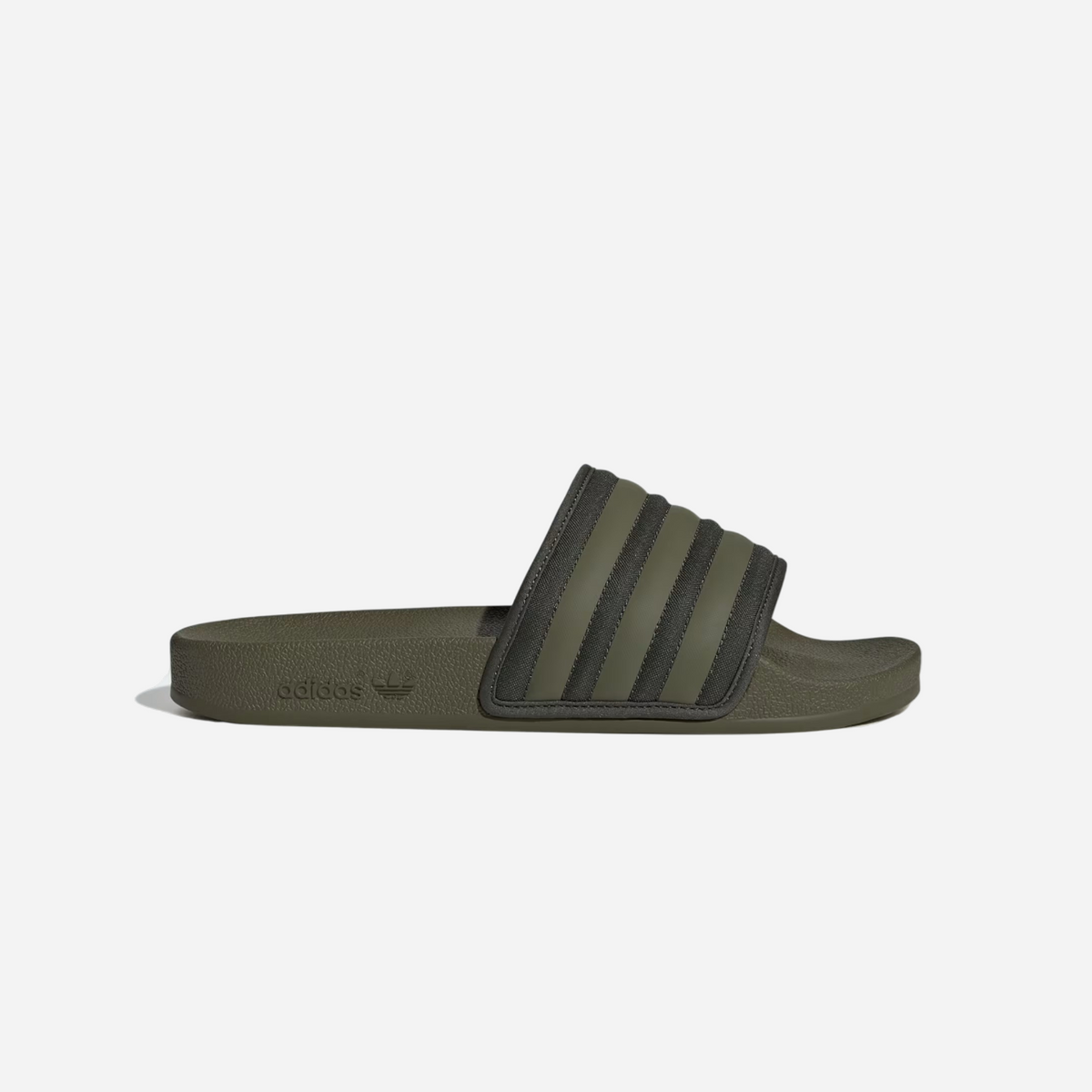 Adidas Adilette Slides Medium Dark Khaki / Legend Earth / Medium Dark Khaki