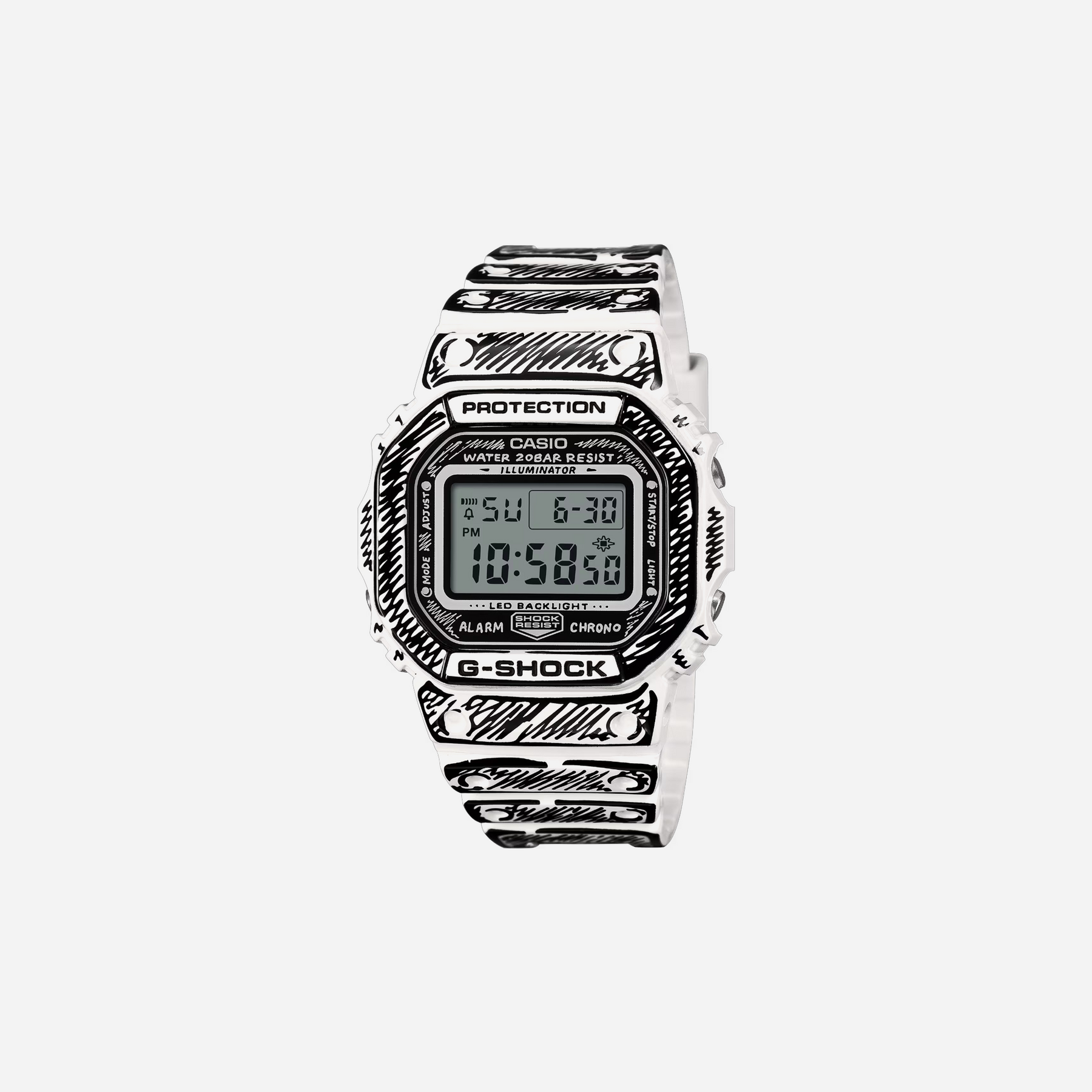 Casio x Joshua Vides G-Shock DW-5600JV-7 Quartz Digital Resin Watch G1796