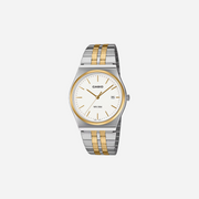Casio MTP-B145SG-7AV White Gold Dial Stainless Steel Watch