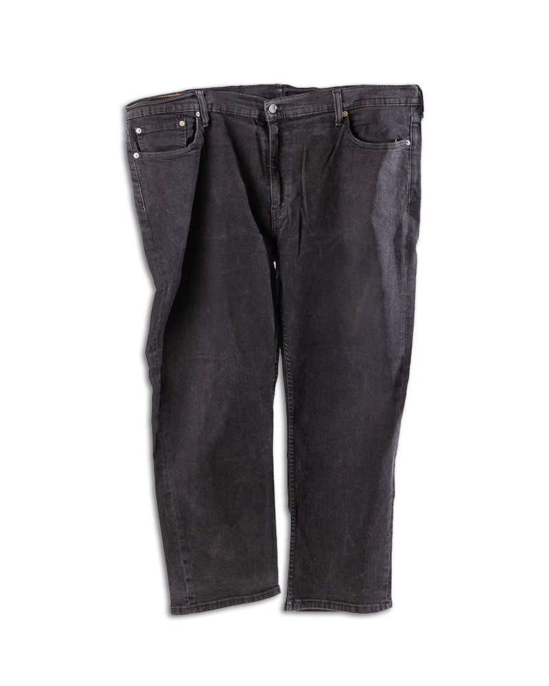 Levis 514TM Relaxed Straight Fit Mens Jeans - Black (48)