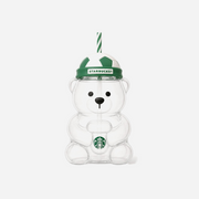 Starbucks x FIFA World Cup 2026 Bearista Bear Football Cap Glass Cup