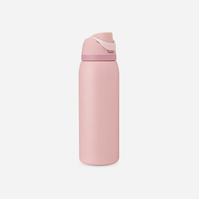 Owala FreeSip 40oz Stainless Steel Water Bottle Rose Quartz