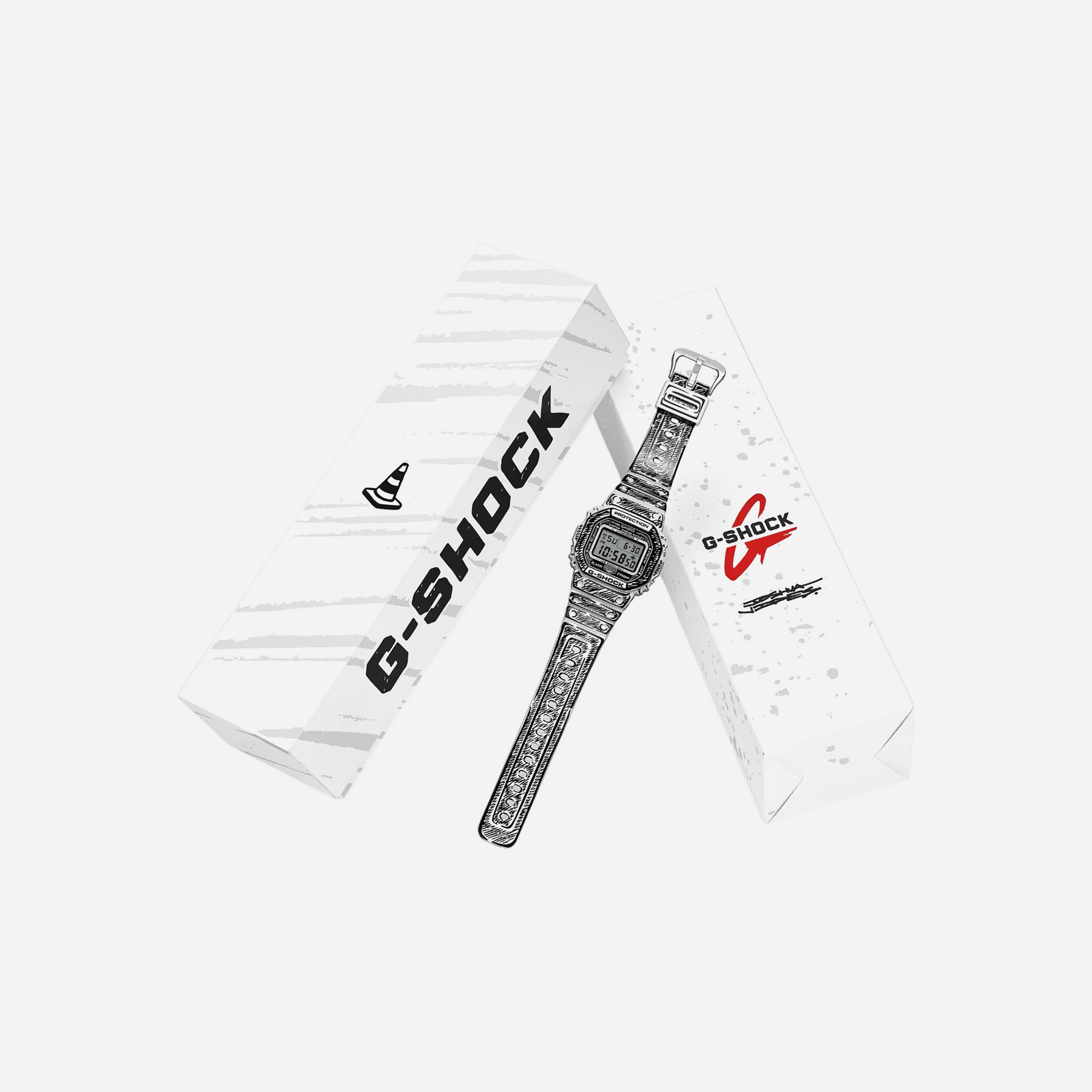 Casio x Joshua Vides G-Shock DW-5600JV-7 Quartz Digital Resin Watch G1796