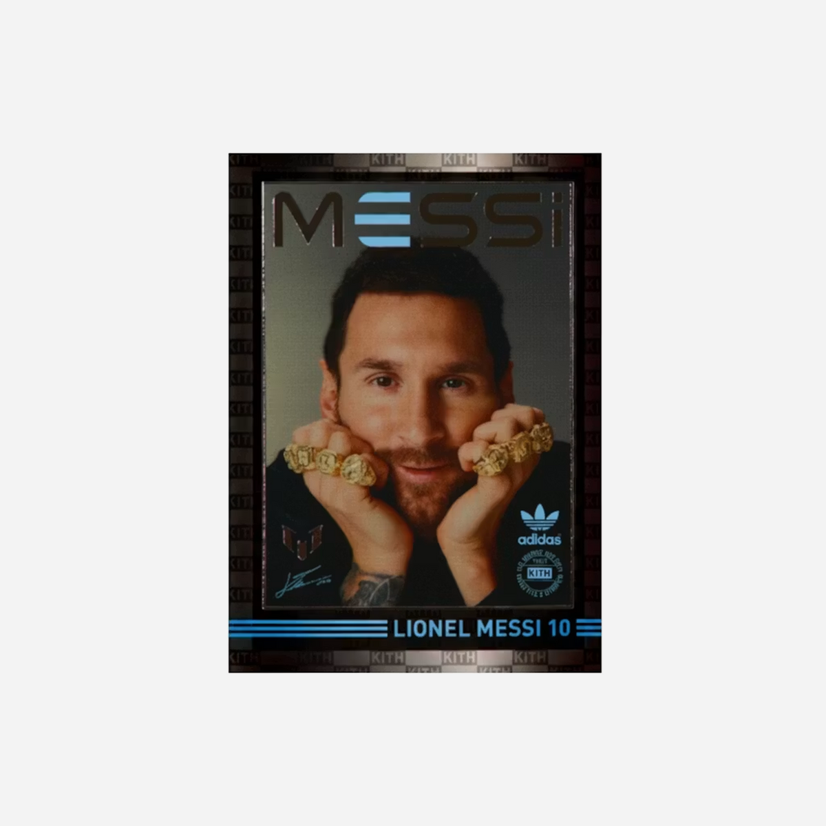 2026 Lionel Messi Rings Kith x Adidas WC Ungraded