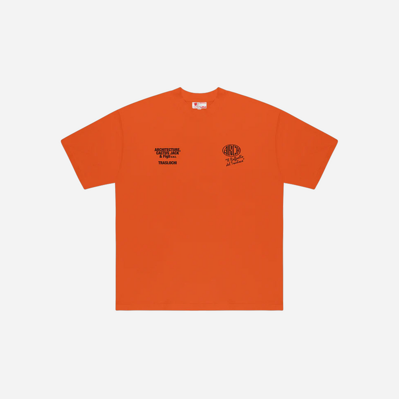 CJ x ARCH Traslochi T-Shirt Orange