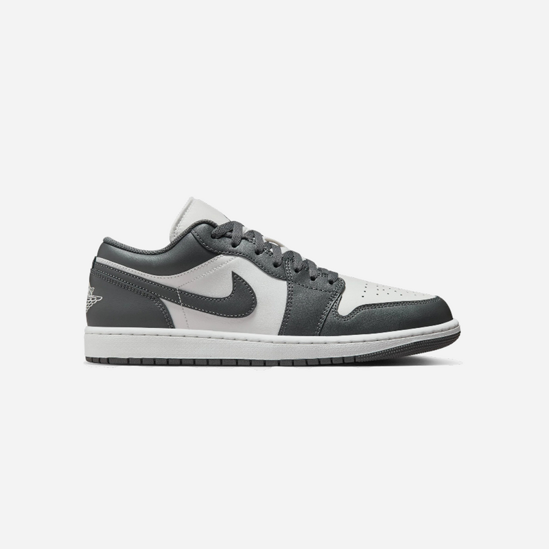 Nike Air Jordan 1 Low Lifestyle Shoes Iron Grey/Summit White