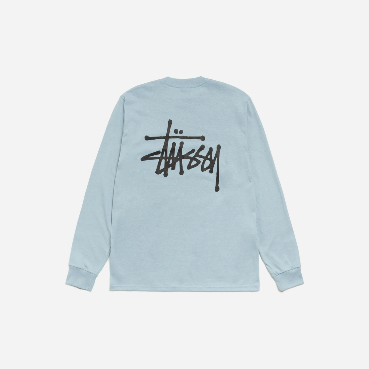 Stussy Basic Long Sleeve T-Shirt Slate