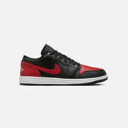 Nike Air Jordan 1 Low Basketball Shoes Black/Summit White/Varsity Red