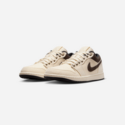 Nike Air Jordan 1 Low Premium Pale Ivory Off Noir Baroque Brown