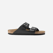 Birkenstock Arizona Black Natural Leather Regular Fit