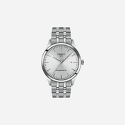 Tissot Classic Dream 40 mm Dauphine Dial Silver Stainless Steel Strap Watch
