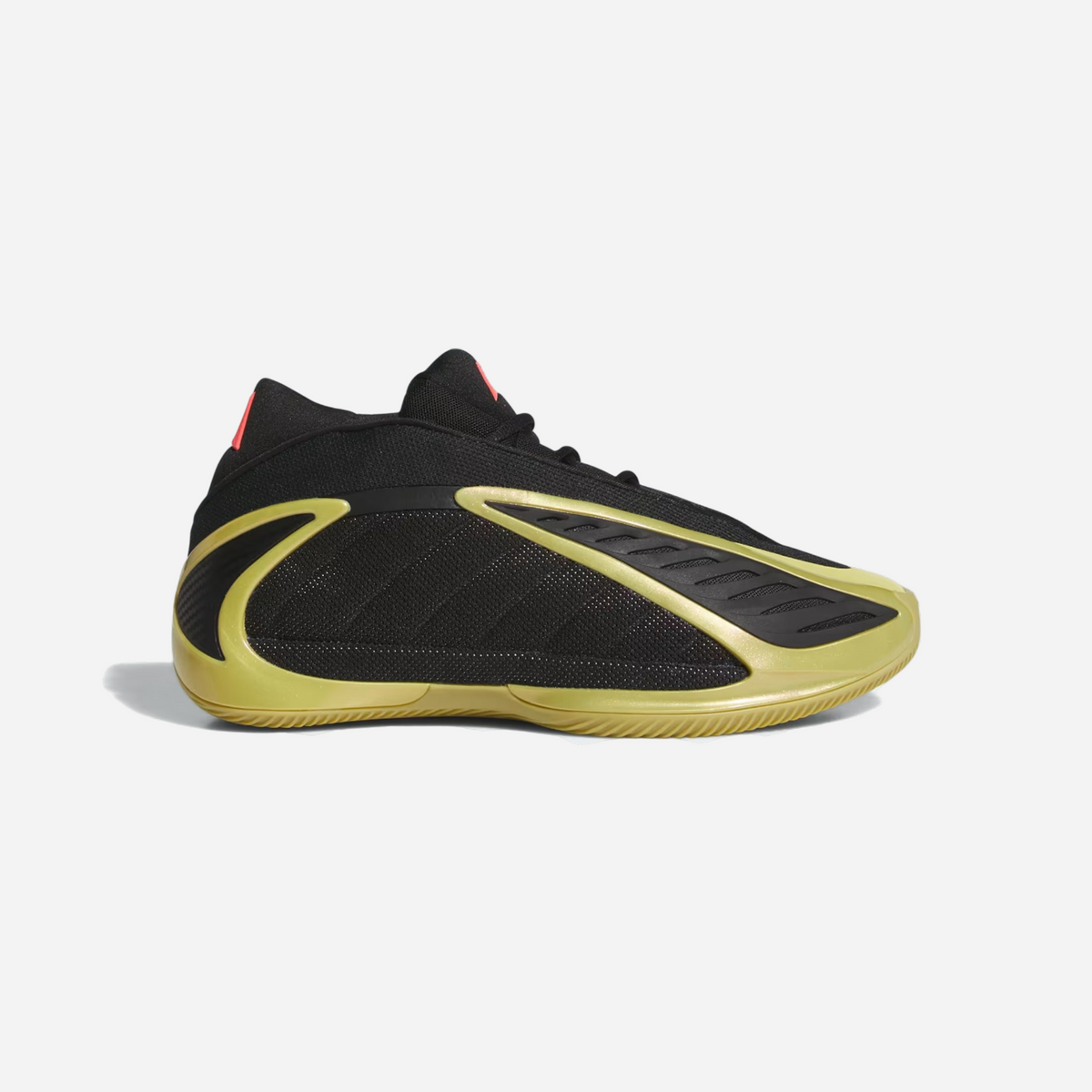 Adidas Anthony Edwards 2 Core Black / Gold Metallic / Solar Turbo