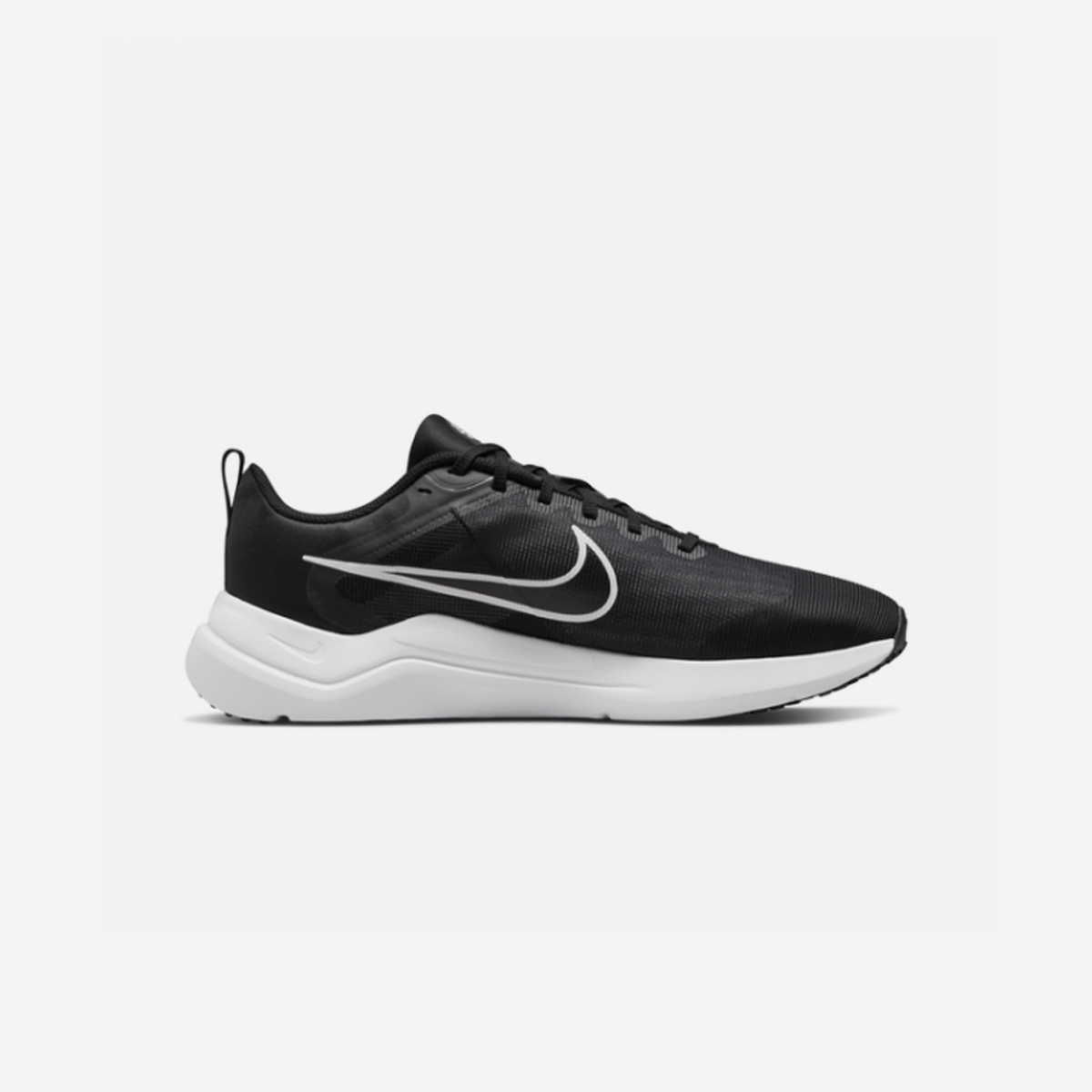 Nike Downshifter 12 Black White Smoke Grey
