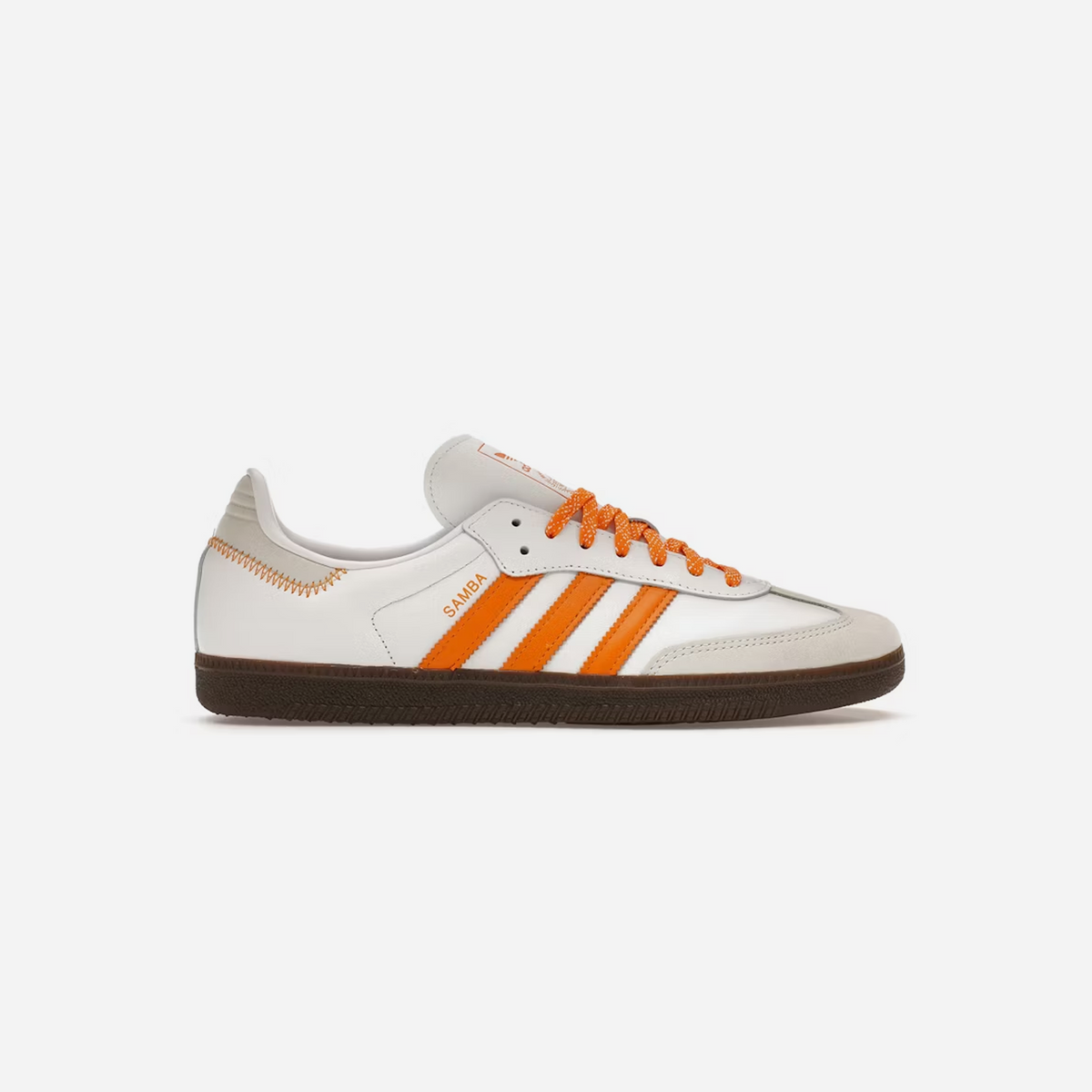 Adidas Samba OG Cloud White Orange WMNS