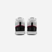 Nike Court Borough Mid White Red Black