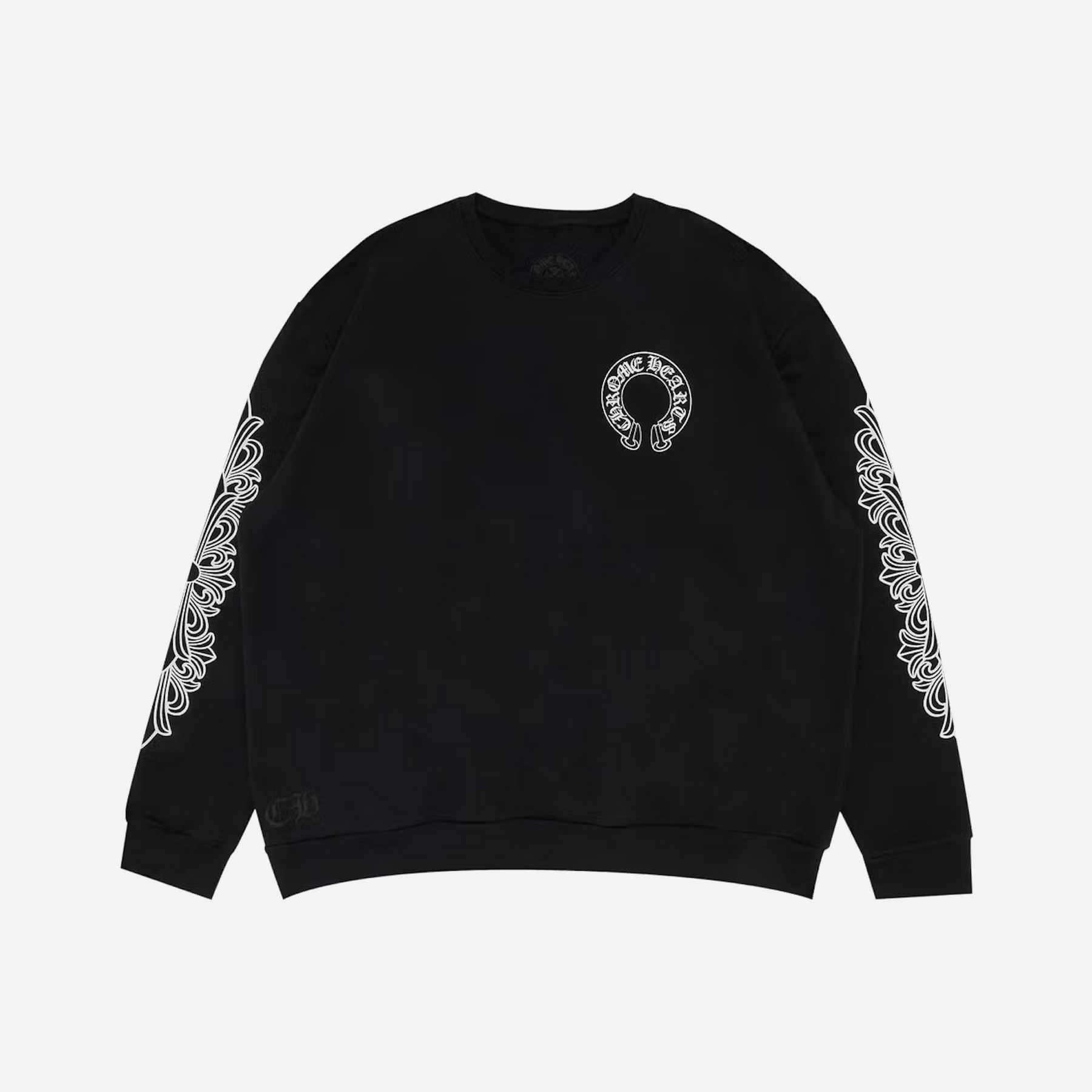 Chrome Hearts Horseshoe Crewneck Black