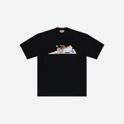 CJ x ARCH Paper Plane T-Shirt Black