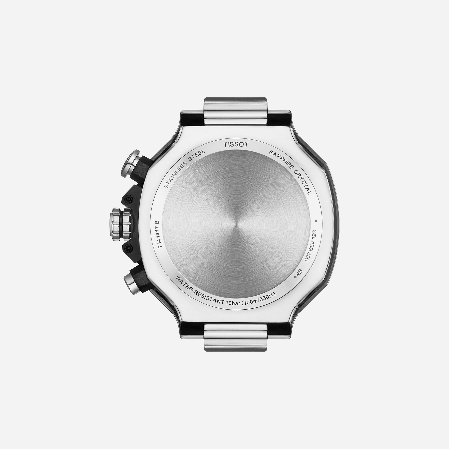 Tissot T-Race Chonograph Black Dial Silver Stainless Steel Watch
