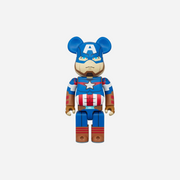 Bearbrick X Marvel Captain America 100% Series