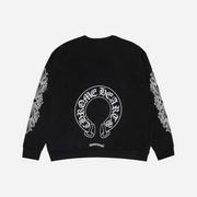 Chrome Hearts Horseshoe Crewneck Black
