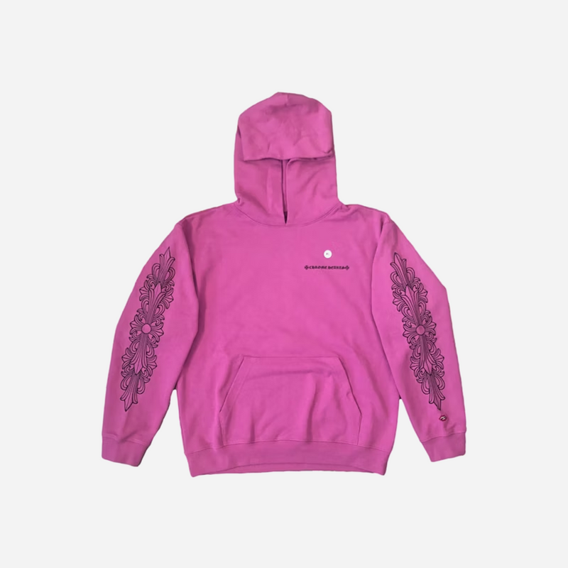 Chrome Hearts Matty Boy Spider Web Hoodie Purple