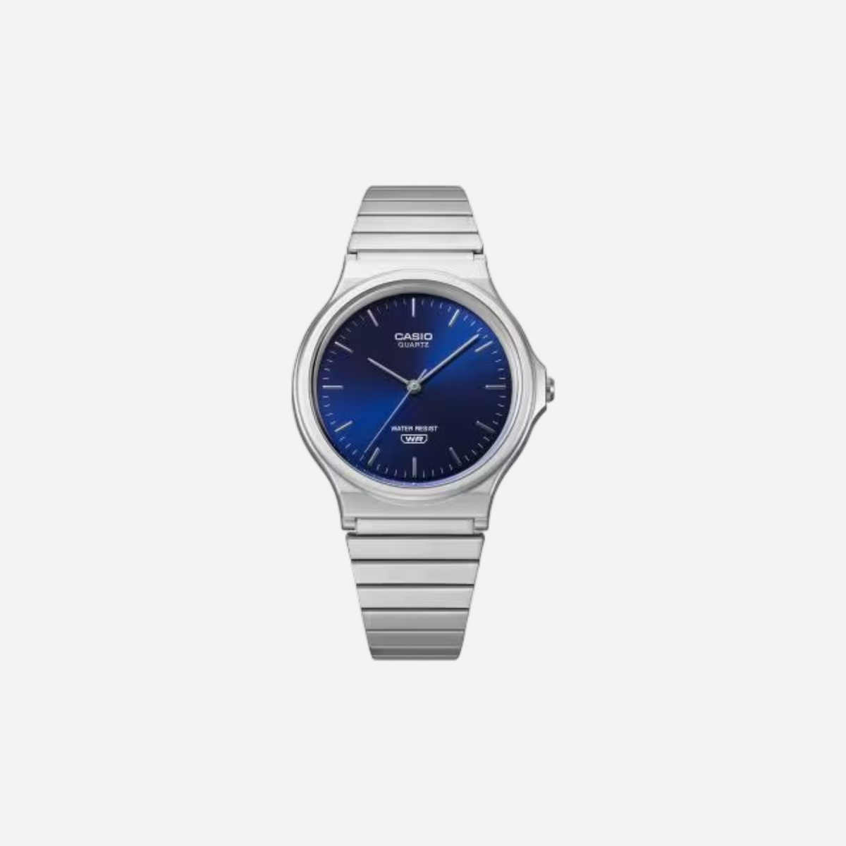 Casio MQ-24DA-2A Quartz Blue Dial Stainless Steel Watch