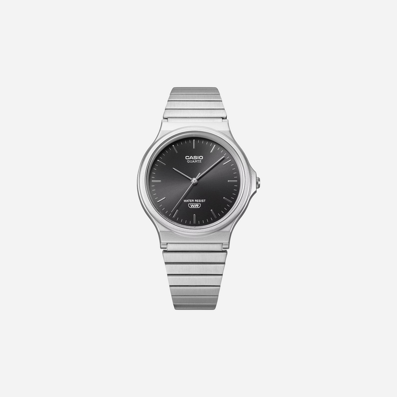 Casio MQ-24DA-1A Quartz Black Dial Stainless Steel Watch