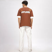 Rich Mocha Cut & Sew T-Shirt