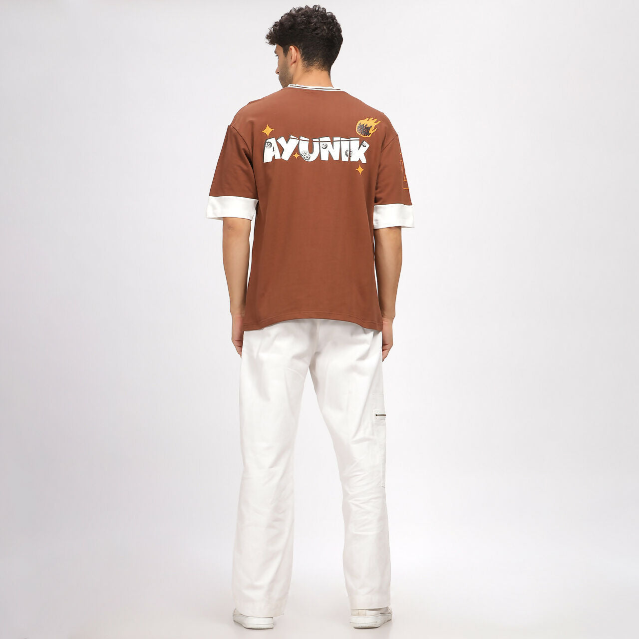 Rich Mocha Cut & Sew T-Shirt