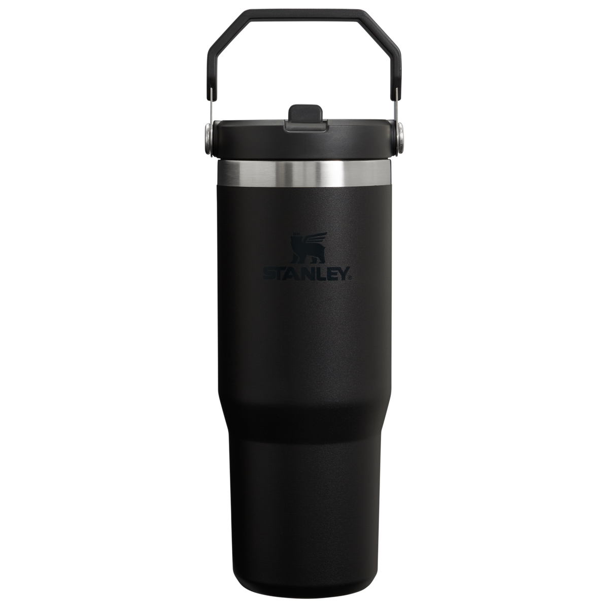 Stanley The IceFlow Flip Straw Tumbler | 30 OZ Black 2.0