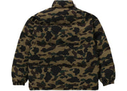 Bape 1St Camo Reversible Down Jacket Green
