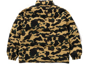 Bape 1St Camo Reversible Down Jacket Yellow