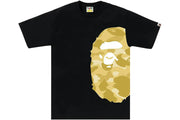 BAPE Color Camo Side Big Ape Head T-Shirt (FW25) Black/Yellow