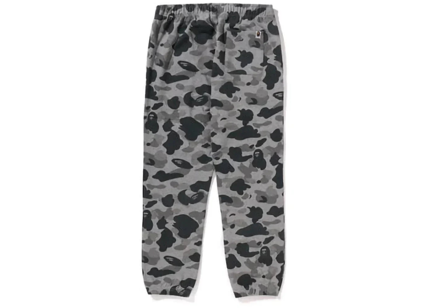 Bape Heather Gray Camo Sweatpants Gray