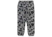 Bape Heather Gray Camo Sweatpants Gray
