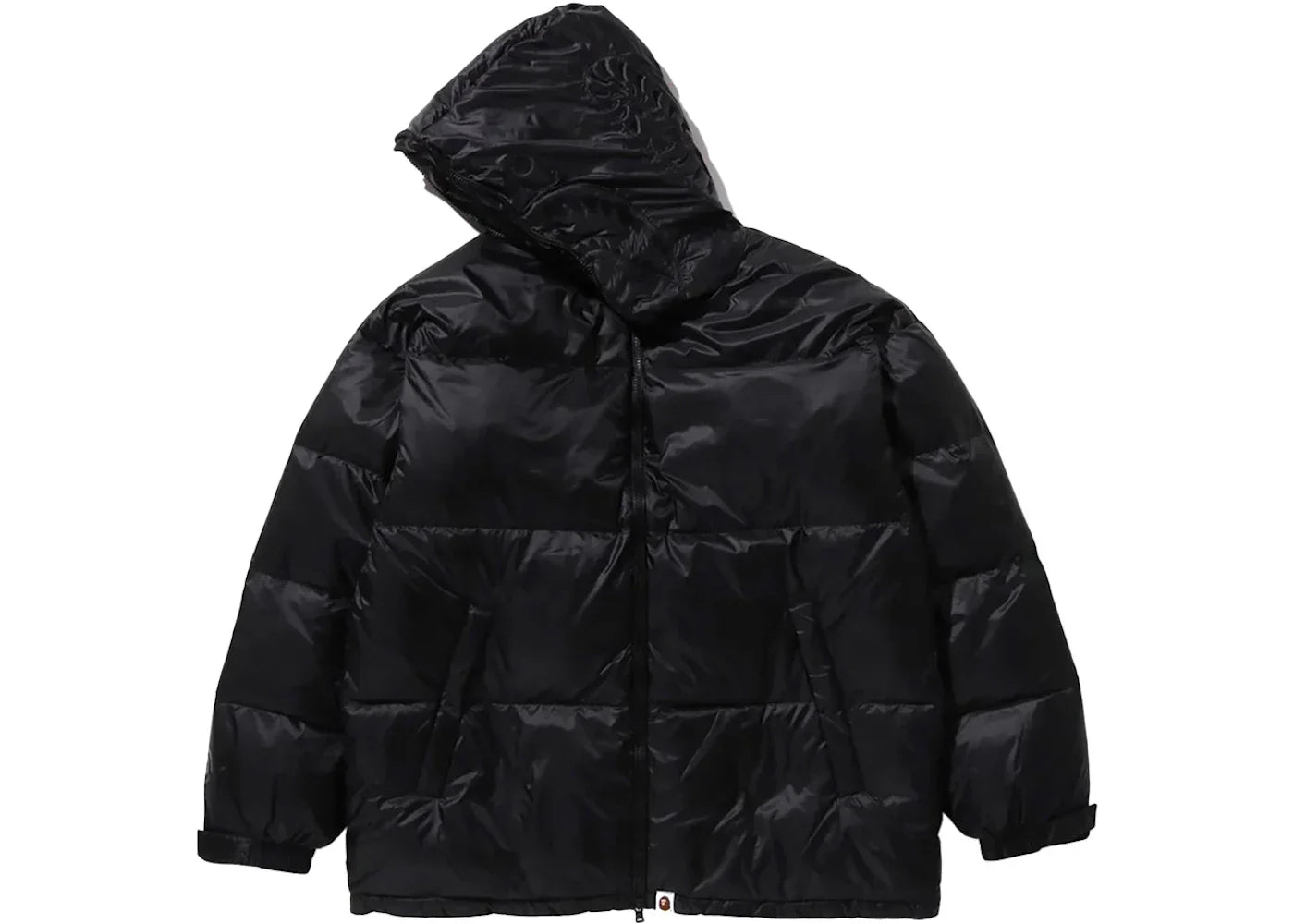 Bape Shark Relaxed Fit Down Jacket Black