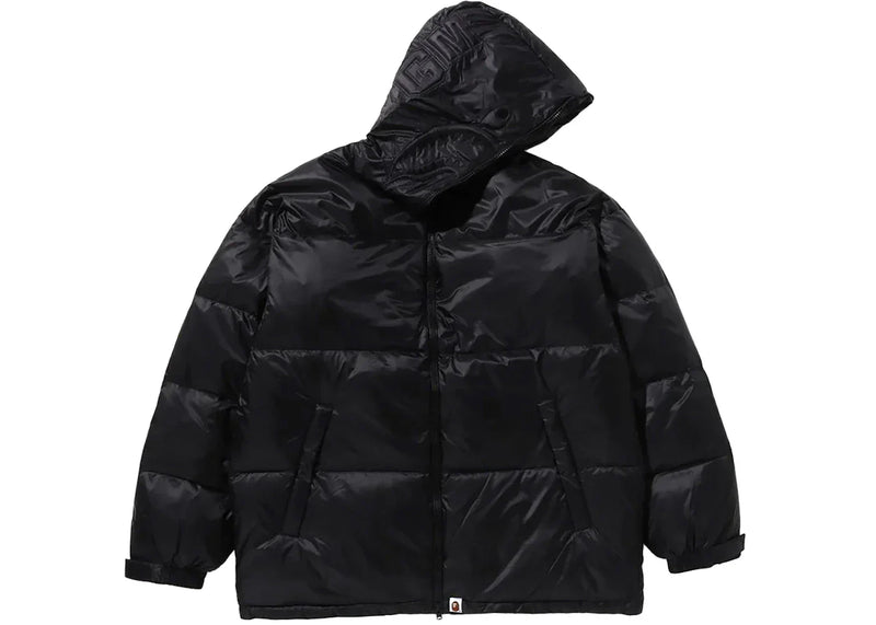 Bape Shark Relaxed Fit Down Jacket Black