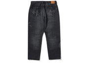 Bape x Mmj Washed Loose Fit 14Th Denim Pant Black