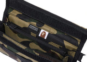 Bape x Porter 1St Camo Long Wallet Green