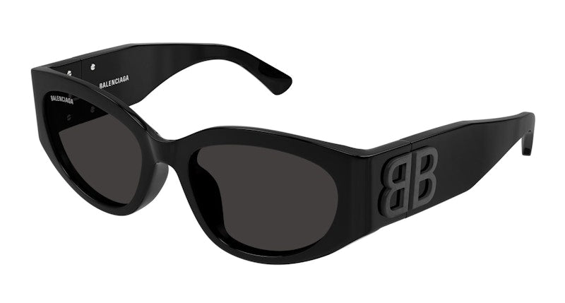 Balenciaga Cat Eye Sunglasses Black/Grey (BB0324SK-001)