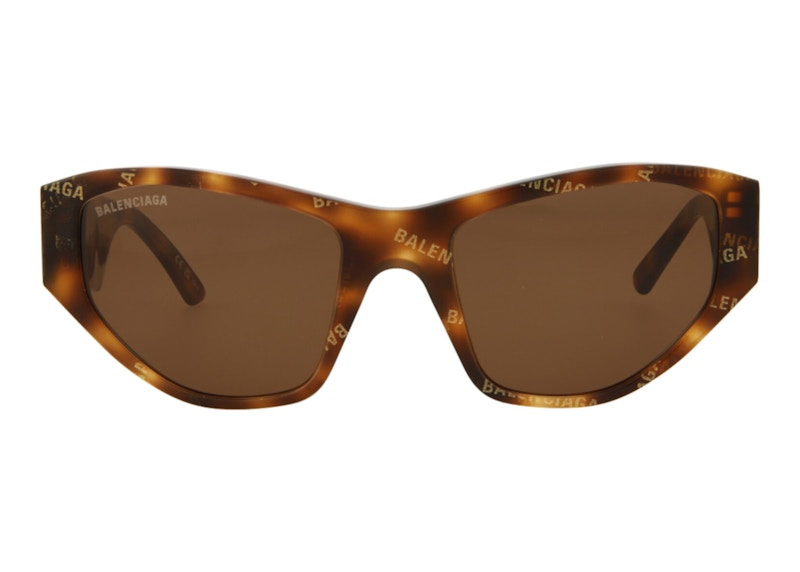 Balenciaga Cat Eye Sunglasses Havana/Havana Brown (BB0097S-30008869-003)