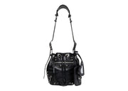 Balenciaga Le Cagole Bucket Bag Xs Black Arena