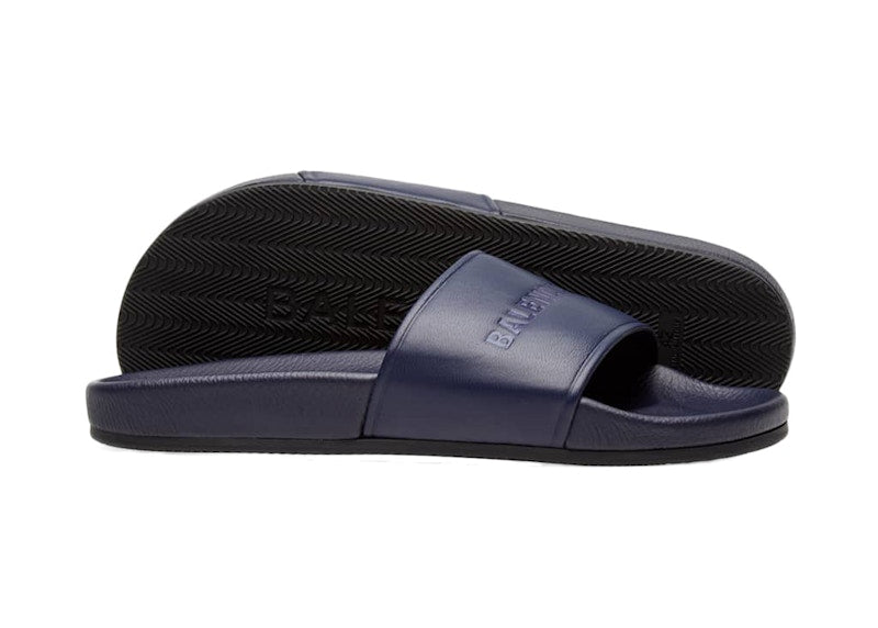 Balenciaga Pool Slides Blue