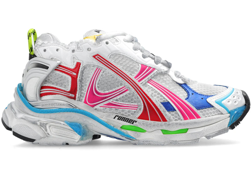 Balenciaga Runner Worn-Out White Multi-Color (Women's)